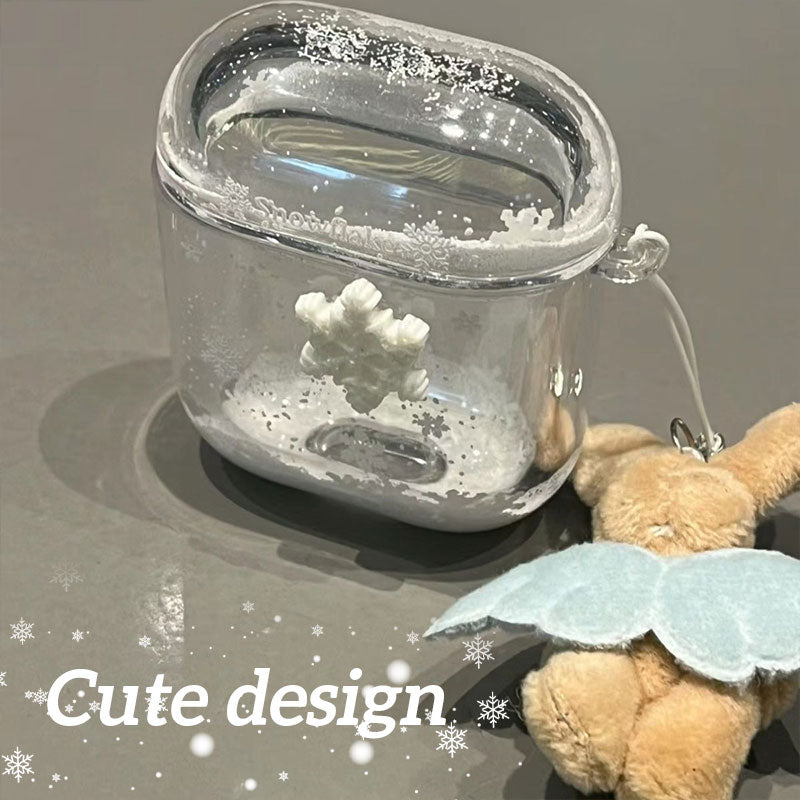 Quicksand Snowflake Headphone Cover